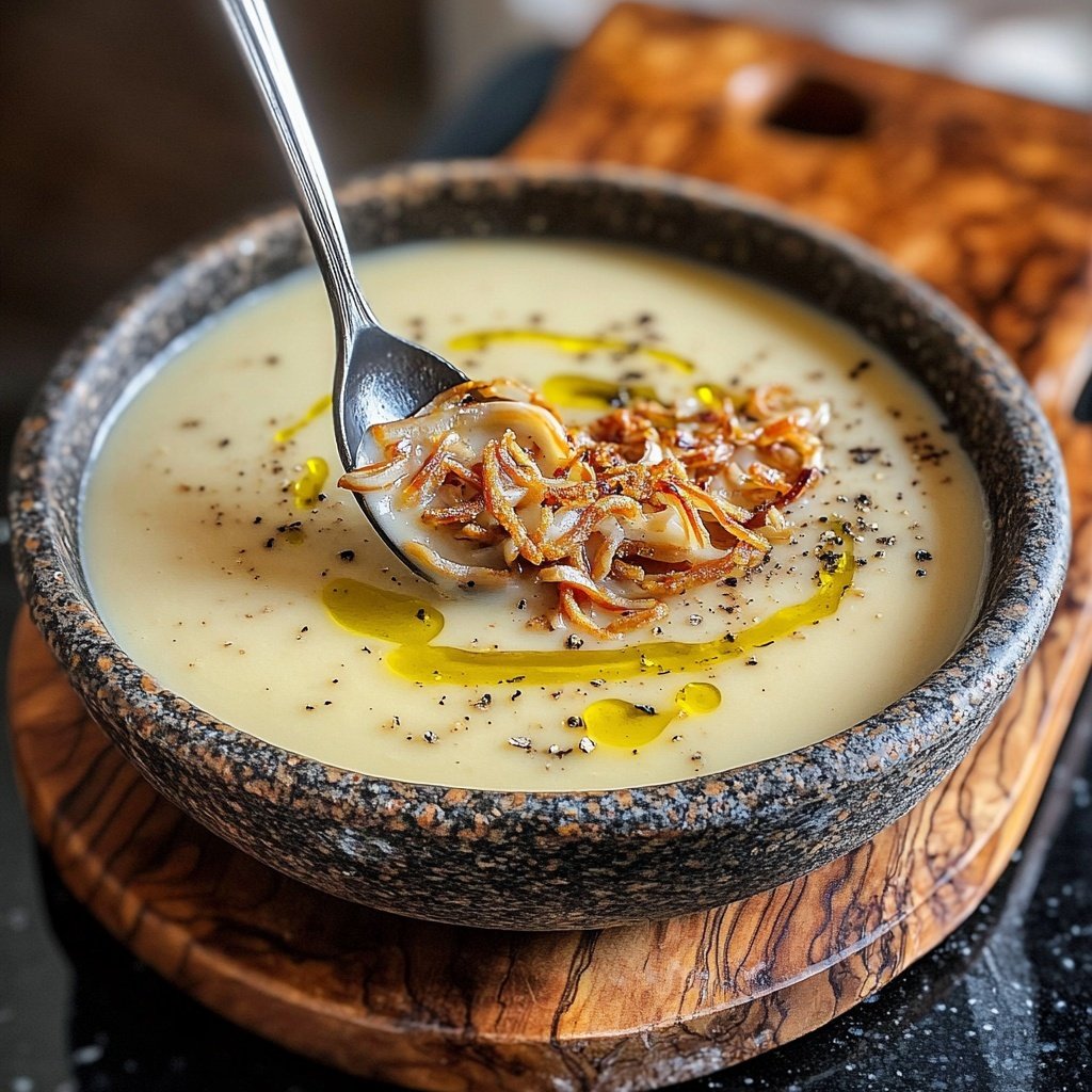 Warme Maronencremesuppe