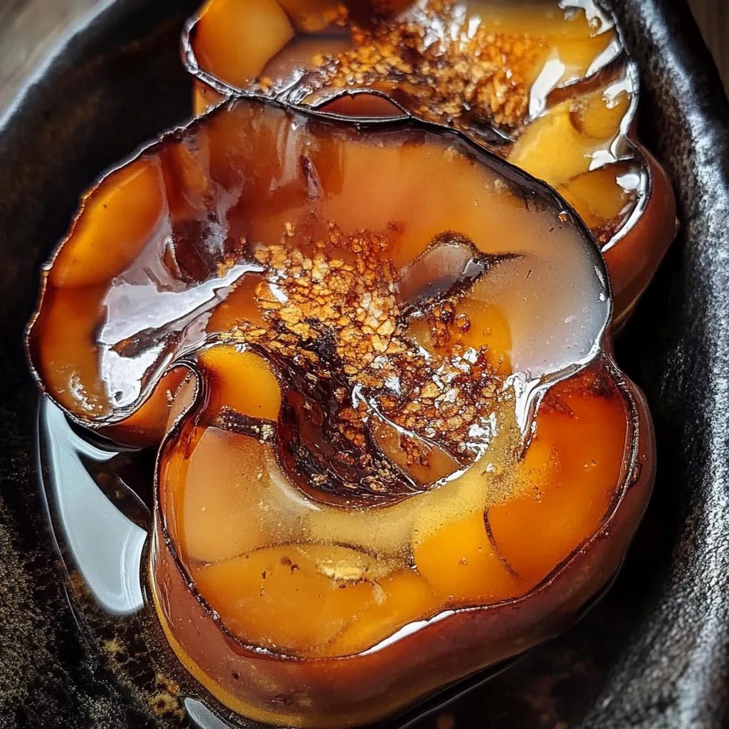 Gewürzte Äpfel mit brauner Butter