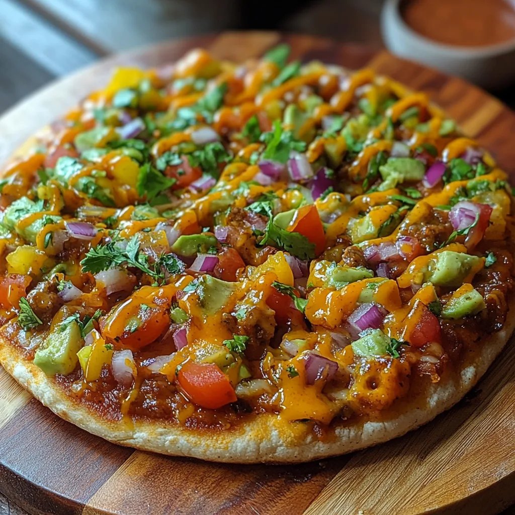 Unglaubliche Ultimative Vegane und Glutenfreie Taco-Pizza: 7 Schritte zu einem Geschmackserlebnis