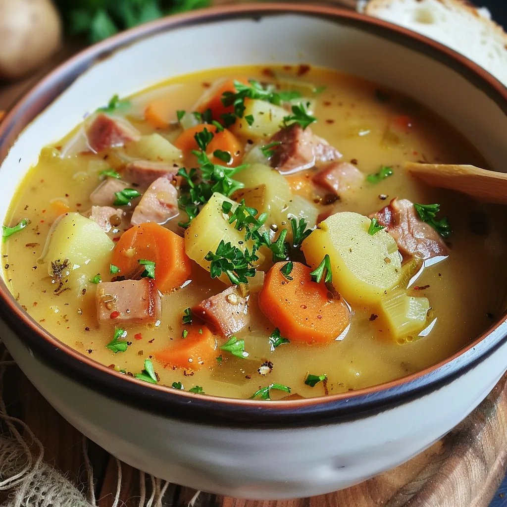 Kartoffelsuppe - wie bei Oma