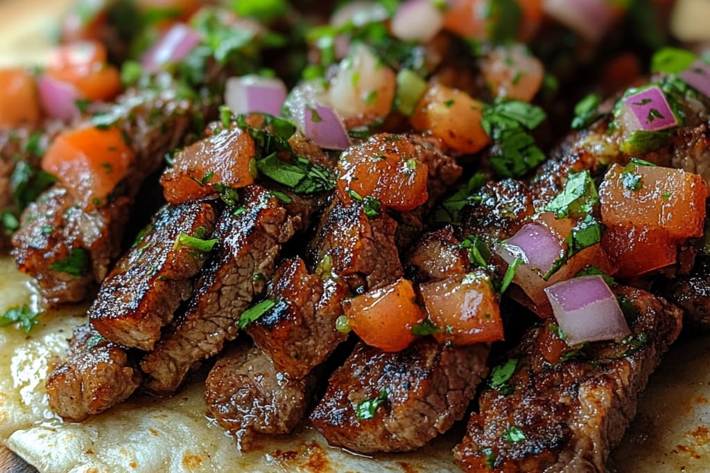 Mexikanische Rindfleisch-Straßen-Tacos: Ein Unglaubliches Ultimatives Rezept für 5 Sterne