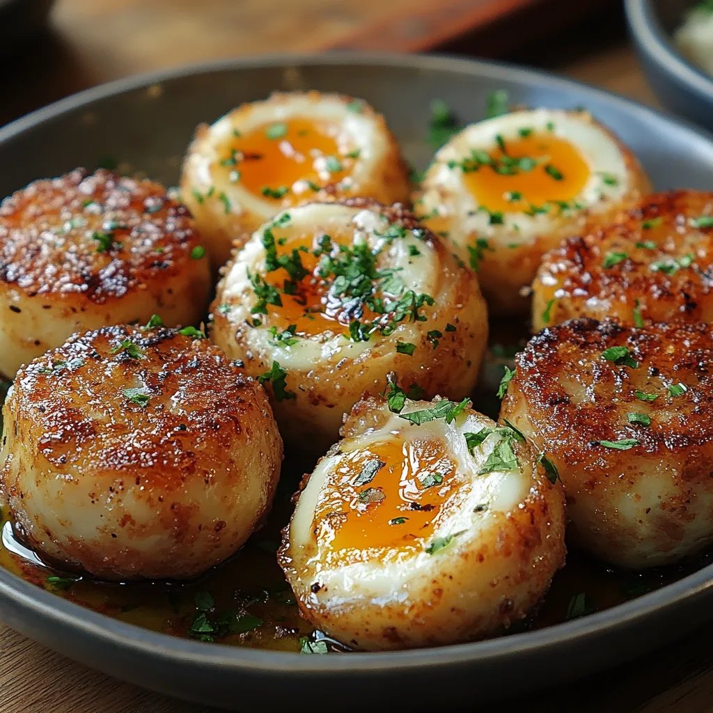 Mini-Scotch-Eier aus der Heißluftfritteuse: Ein Unglaublich Essenzielles Rezept für 4 Personen