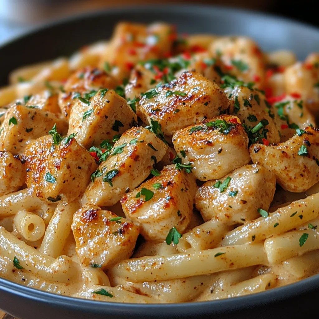 Cashew-Creme Cajun-Hähnchen-Pasta: Ein Unglaubliches Ultimatives Rezept für Genusssuchende