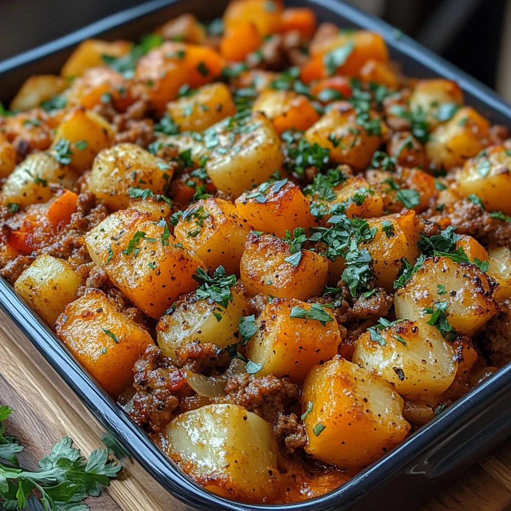 Süßkartoffel- und Hackfleisch-Truthahn-Auflauf: Ein Unglaublich Ultimatives Rezept