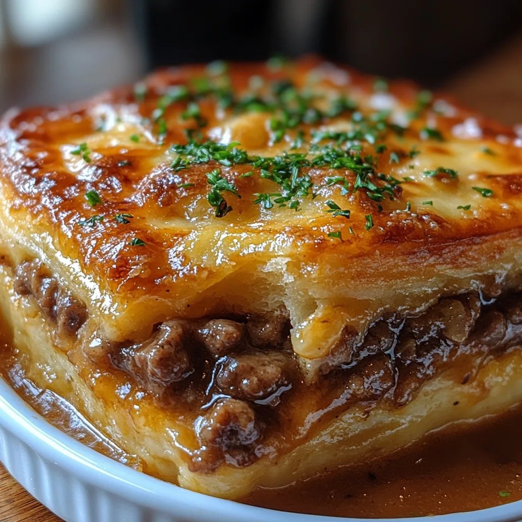 Herzhafter Rindfleisch-Keks-Auflauf: Ein Unglaubliches Ultimatives Rezept für 4 Personen