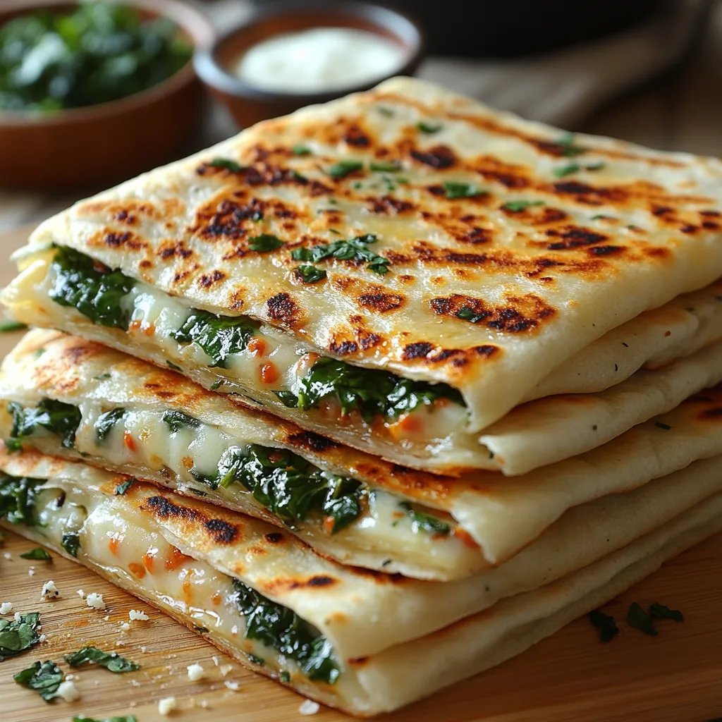 Spinat-Feta-Quesadillas: Ein Unglaubliches Ultimatives Rezept
