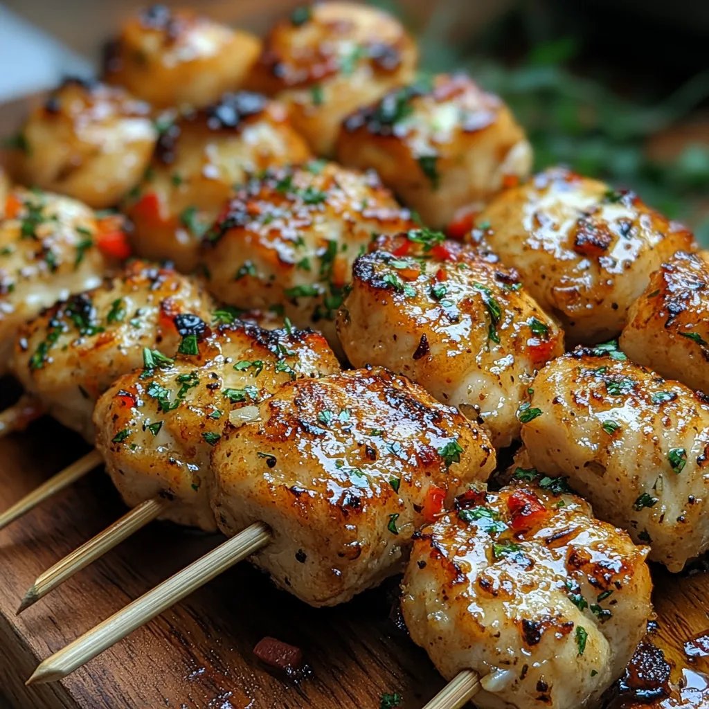 Knoblauch-Parmesan-Hähnchenspieße: Ein Unglaubliches Ultimatives Rezept für 5 Personen