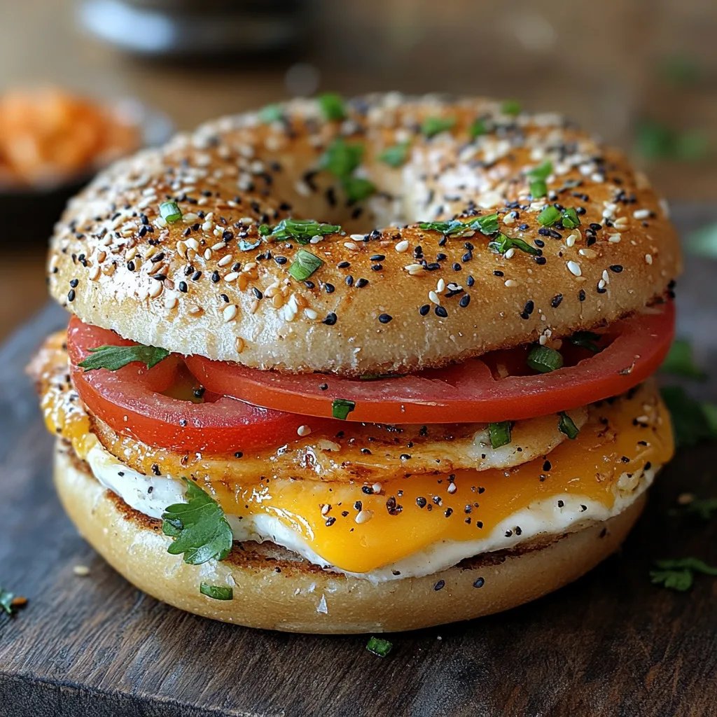 Bagel-Frühstücks-Sandwich: Ein Unglaublich Ultimatives Rezept für 5 Mal Frühstücksfreude