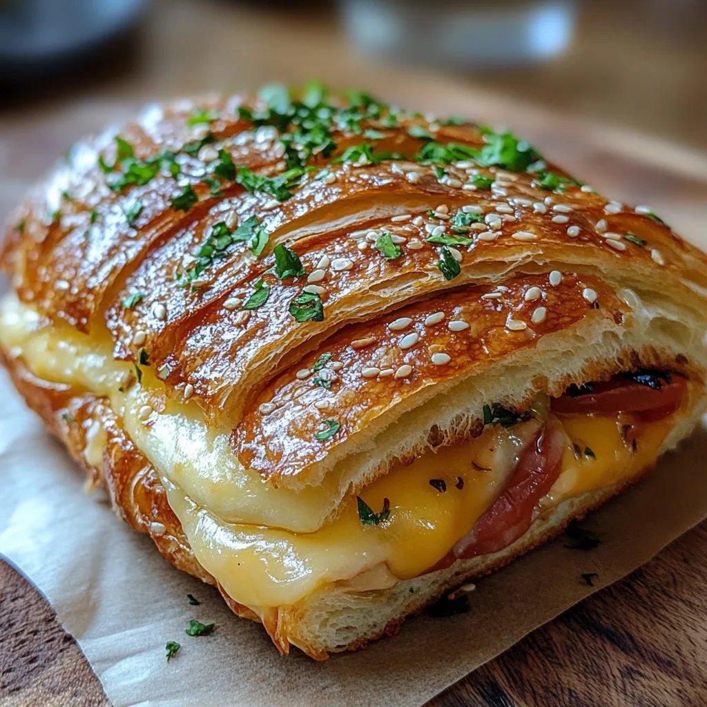 Croissant-Sandwich mit Ahorn und Senf: Ein Unglaublich Ultimatives Rezept für 5 Sinne