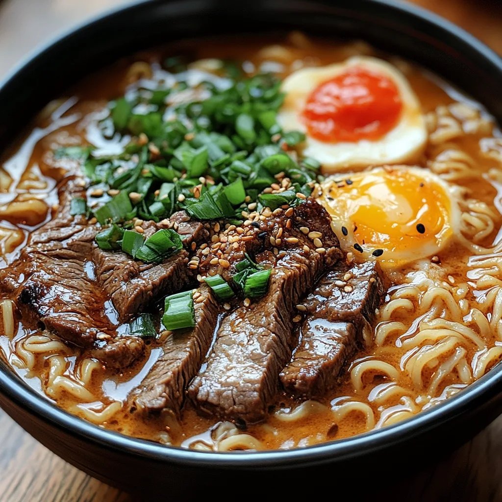 Langsam gekochter Curry-Ramen mit Rindfleisch: Ein Unglaublich Ultimatives Rezept für 4 Personen