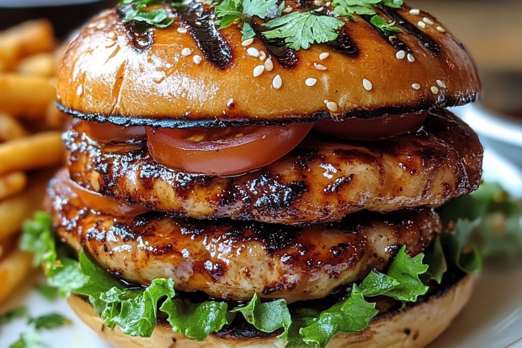Koreanische BBQ-Hähnchen-Burger vom Grill: Ein Unglaublich Ultimatives Rezept