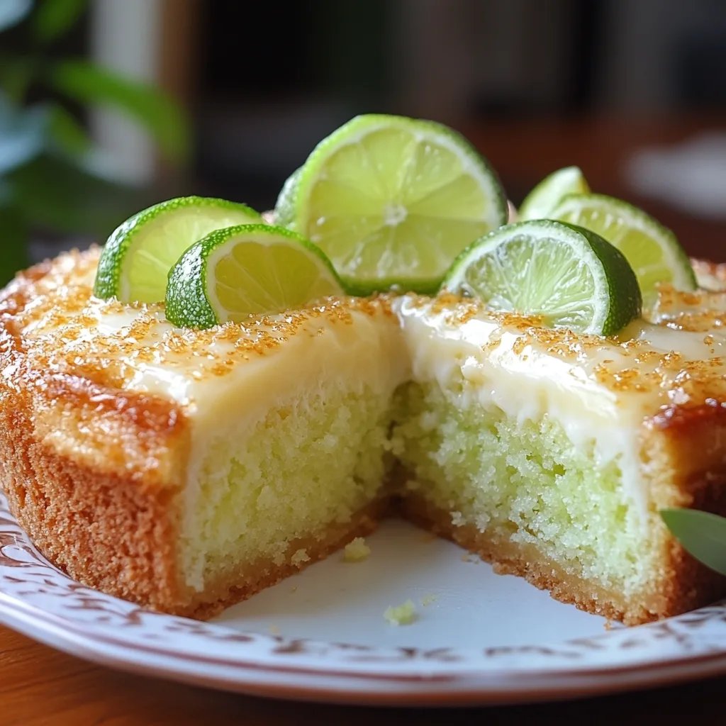Limetten-Rührkuchen: Ein Unglaubliches Ultimatives Rezept für 8 Personen