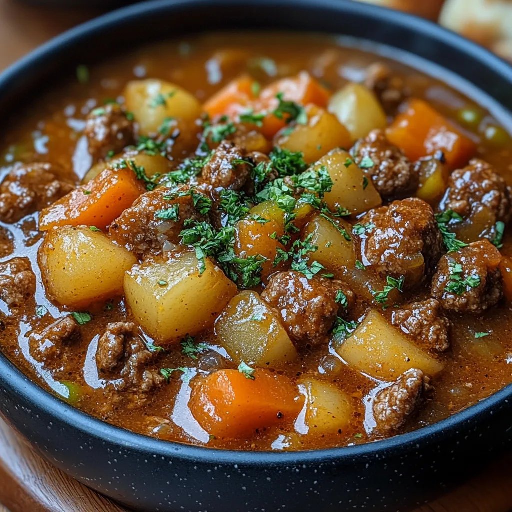 Herzhafter Rindfleischeintopf: Ein Unglaublich Ultimatives Rezept für 4 Personen