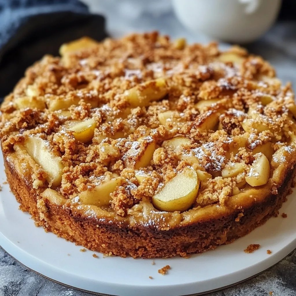 Omas Apfelkuchen mit Streusel