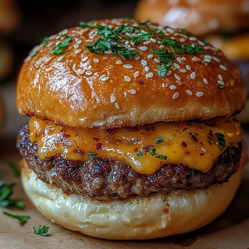 Knoblauch-Parmesan-Cheeseburger-Bomben: Ein Unglaubliches Ultimatives Rezept