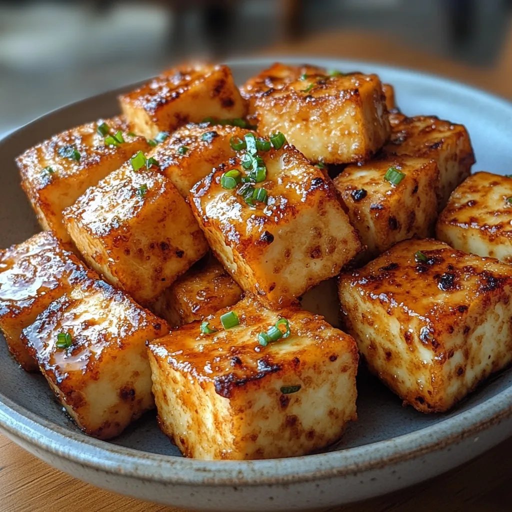 Knuspriger Tofu aus der Heißluftfritteuse in 15 Minuten: Unglaublich Einfaches Ultimatives Rezept