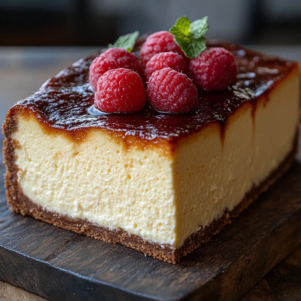 Baskischer Käsekuchen aus der Kastenform: Ein Unglaubliches Ultimatives Rezept für 6 Personen