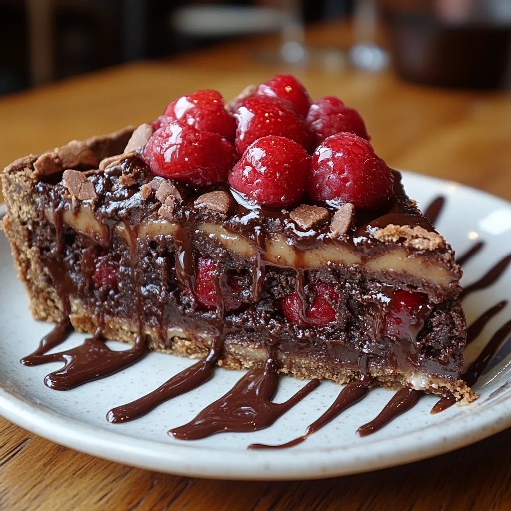 Klebriger Brownie-Kuchen-Pie: Ein Unglaubliches Ultimatives Rezept