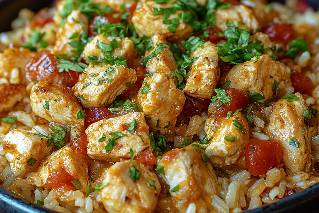 One Pot Qesos Hähnchen mit Reis: Ein Unglaubliches Ultimatives Rezept