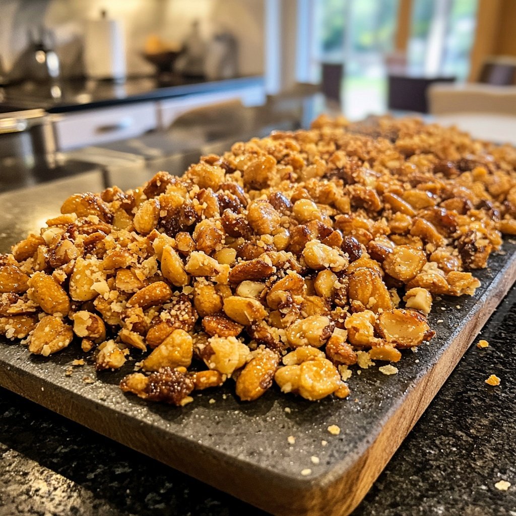 Gebrannte Mandeln ohne Zuckerc