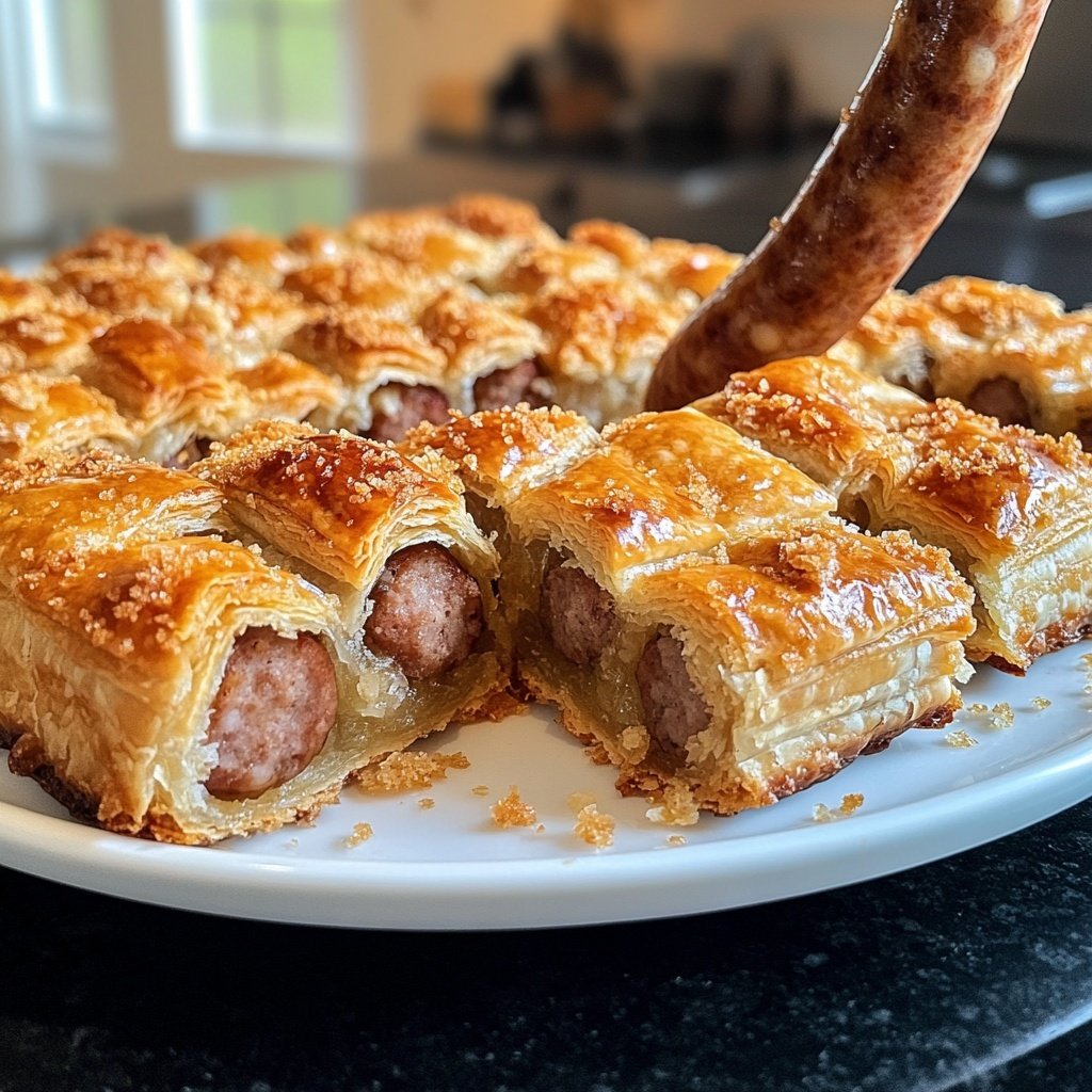 Weihnachtswürstchen im Schlafrock