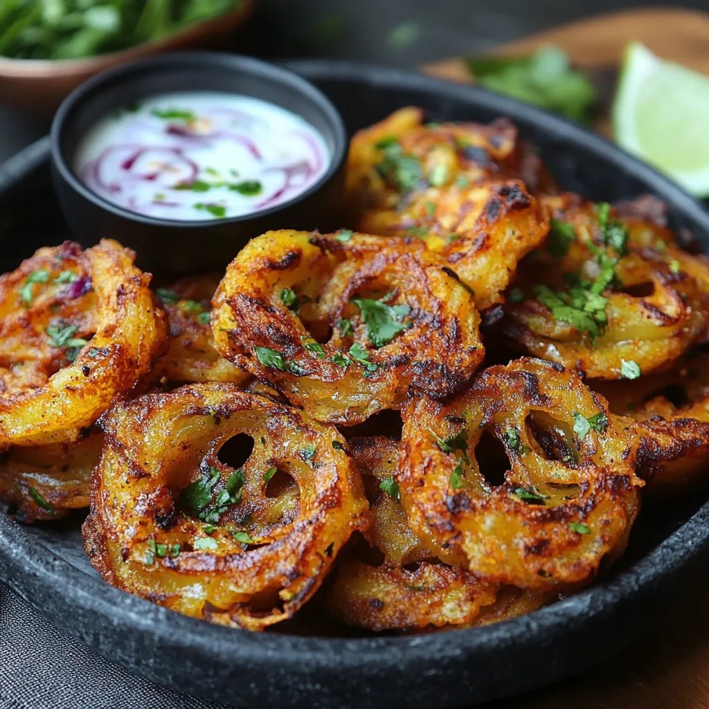 Indische Zwiebel-Bhaji: Ein Unglaubliches Ultimatives Rezept für 4 Personen