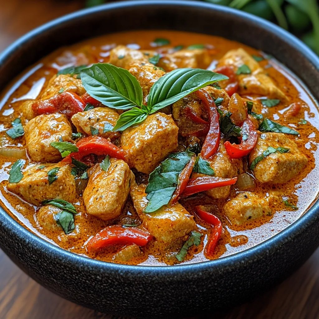 Schnelles Panang-Hähnchen-Curry: Ein Unglaubliches Ultimatives Rezept für 30 Minuten