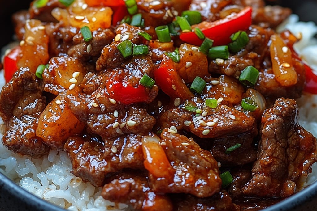 Chili-Rindfleisch mit Reis: Ein Unglaubliches Ultimatives Rezept