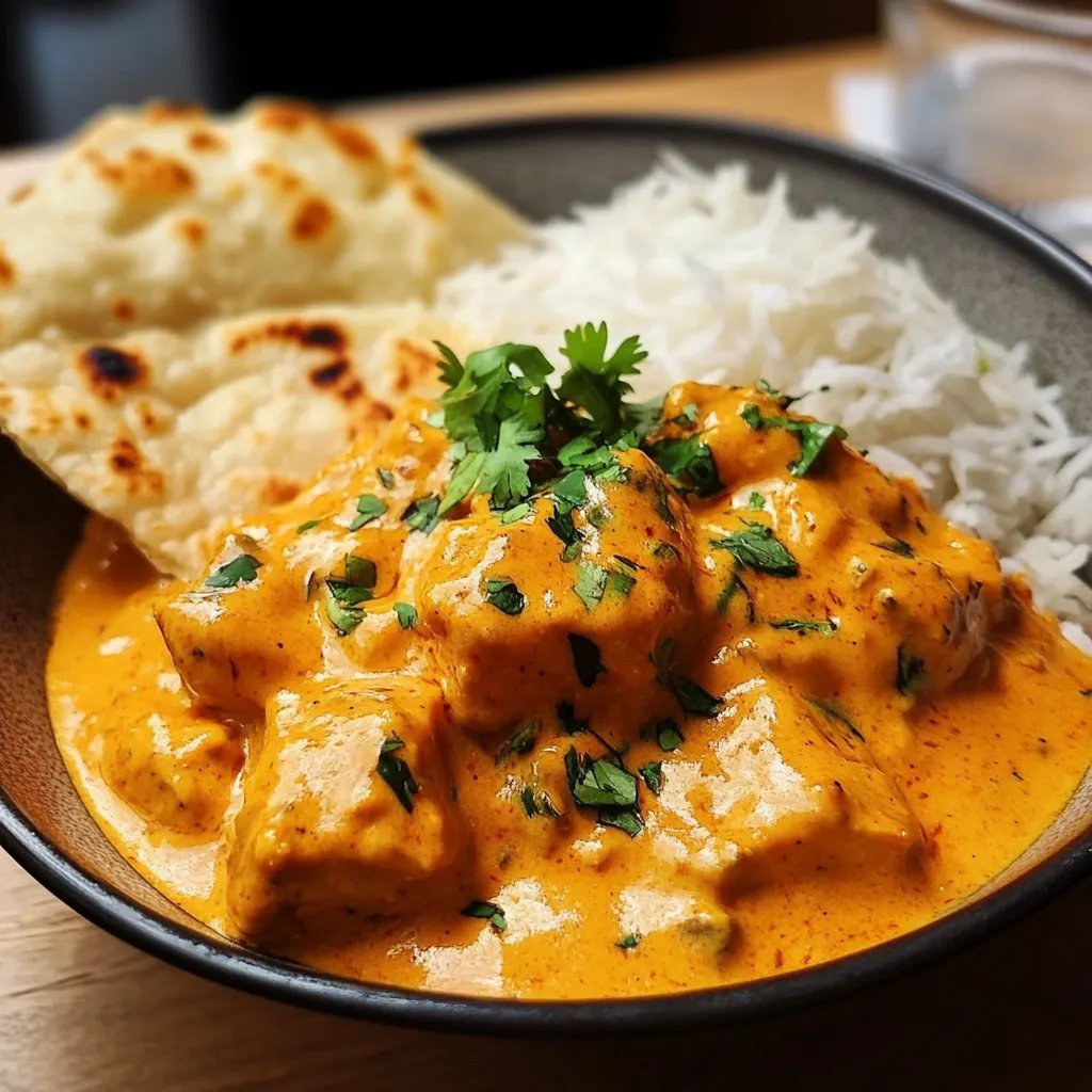 Hausgemachtes Butter Chicken