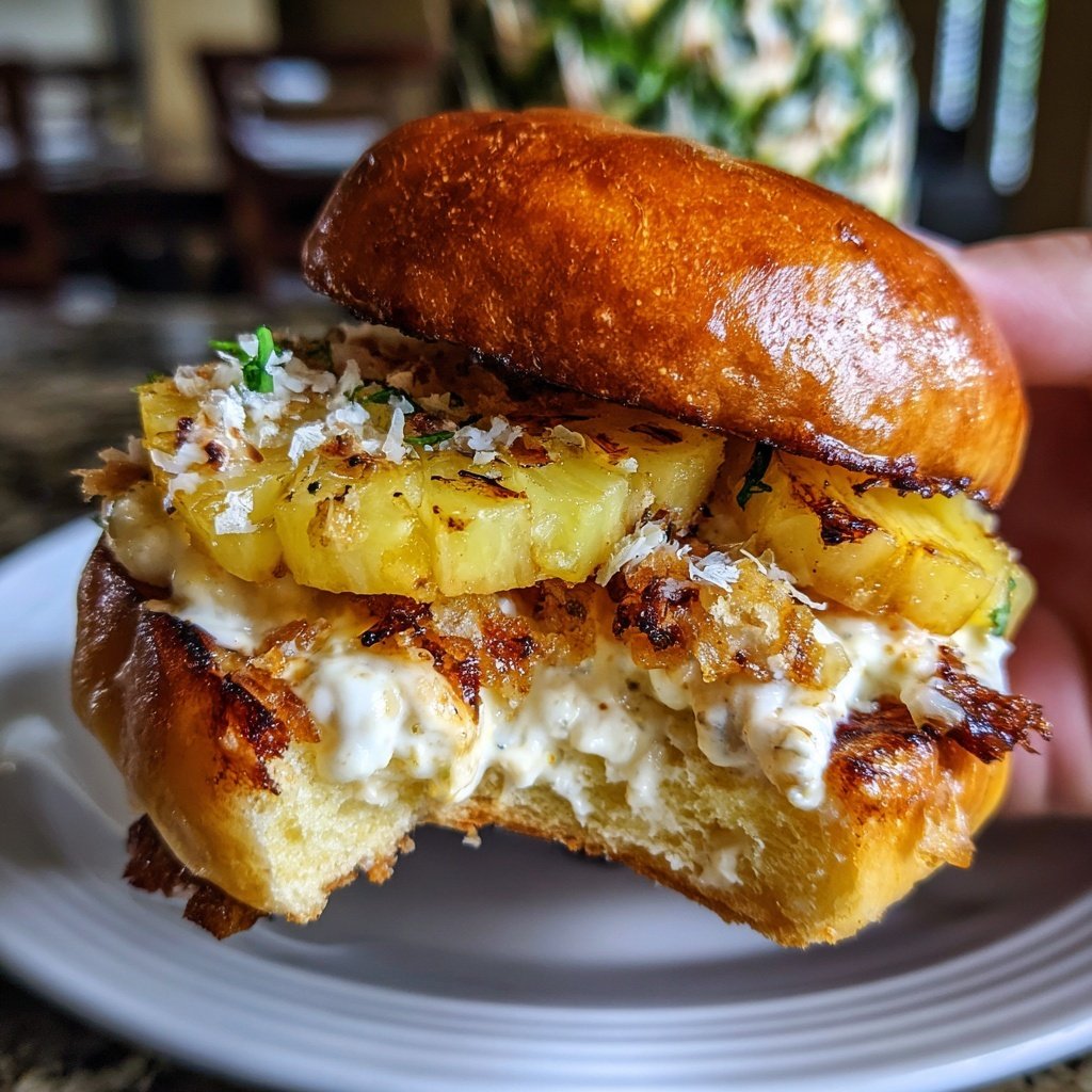 Ananas Kokos Slider Genuss