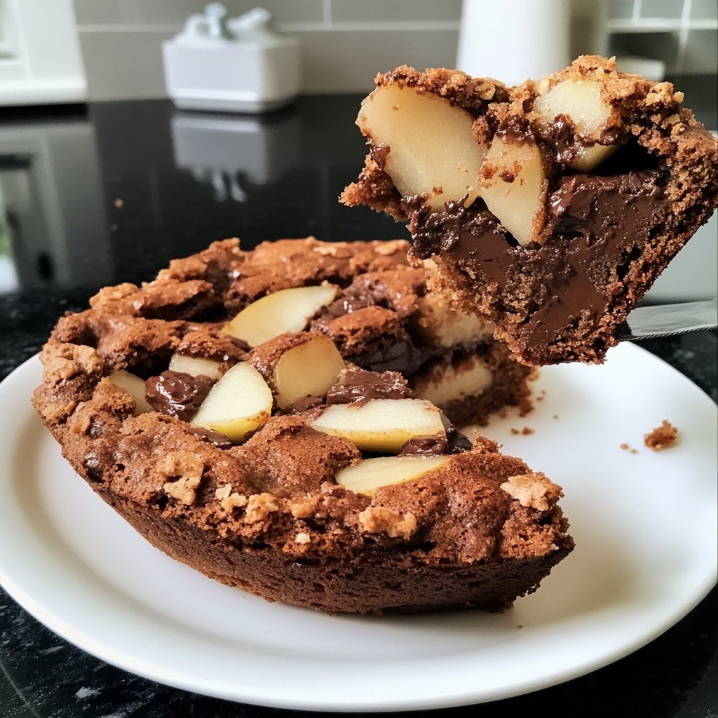 Schokoladen-Birnen-Kuchen