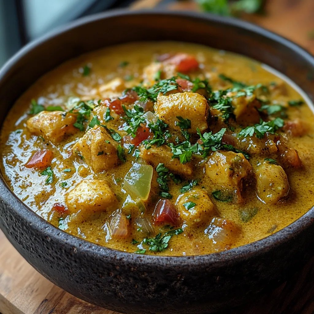 Goldenes Kokos-Hähnchen-Curry: Ein Wunderbares Ultimatives Rezept für 5 Personen