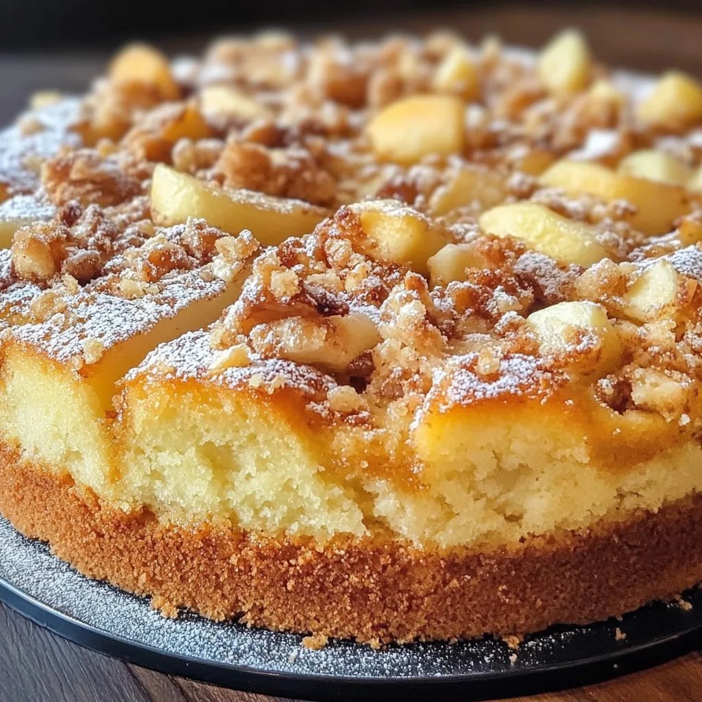 Apfelkuchen mit Streusel