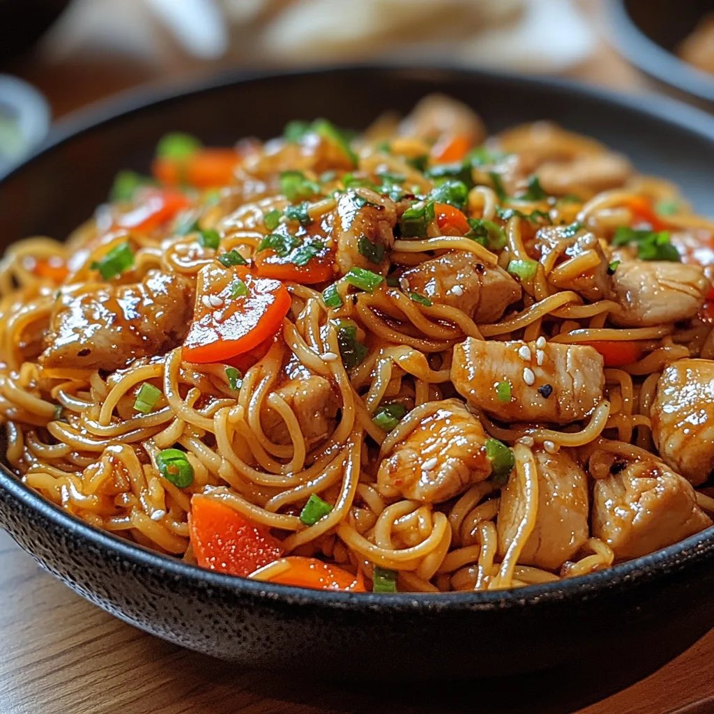 Glutenfreies Chicken Chow Mein: Ein Unglaublich Ultimatives Rezept für 4 Personen