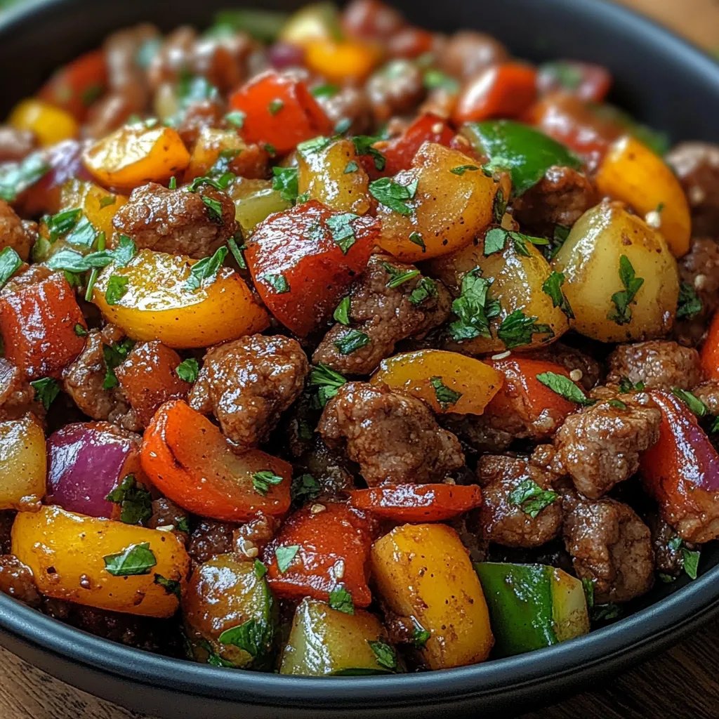 Keto Mediterrane Rinderhackpfanne: Ein Unglaubliches Ultimatives Rezept für 4 Personen