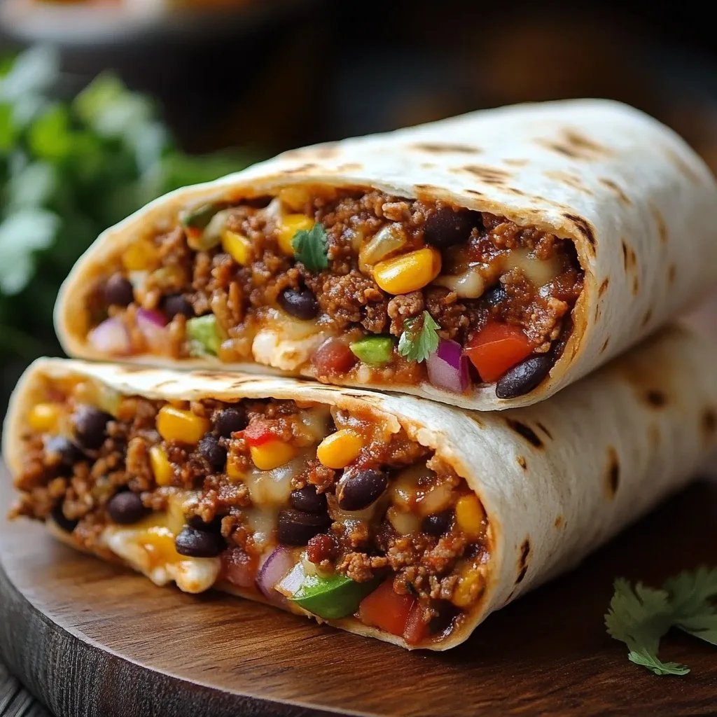 Burritos: Ein Unglaubliches Ultimatives Rezept für 5 Personen