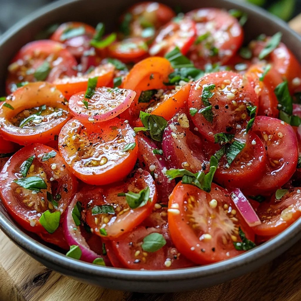 Frischer Tomatensalat: Ein Unglaubliches Ultimatives Rezept