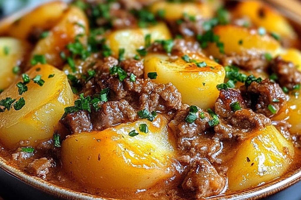 Herzhafter Auflauf mit Rinderhack und Kartoffeln: Das Unglaubliche Ultimative Rezept für die ganze Familie