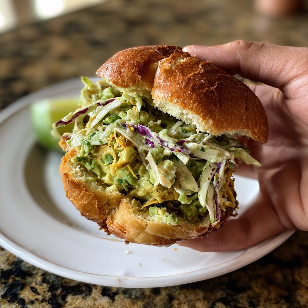 Avocado Limetten Slider Überraschung
