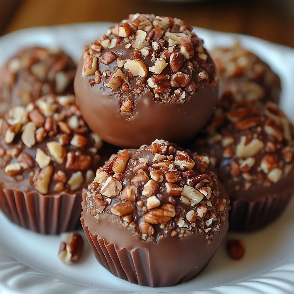 Pekannuss-Fudge-Kugeln: Eine Unglaubliche Ultimative Delikatesse