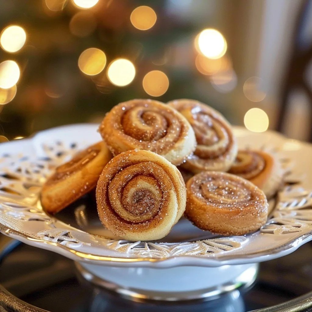 ZIMTSCHNECKENPLÄTZCHEN
