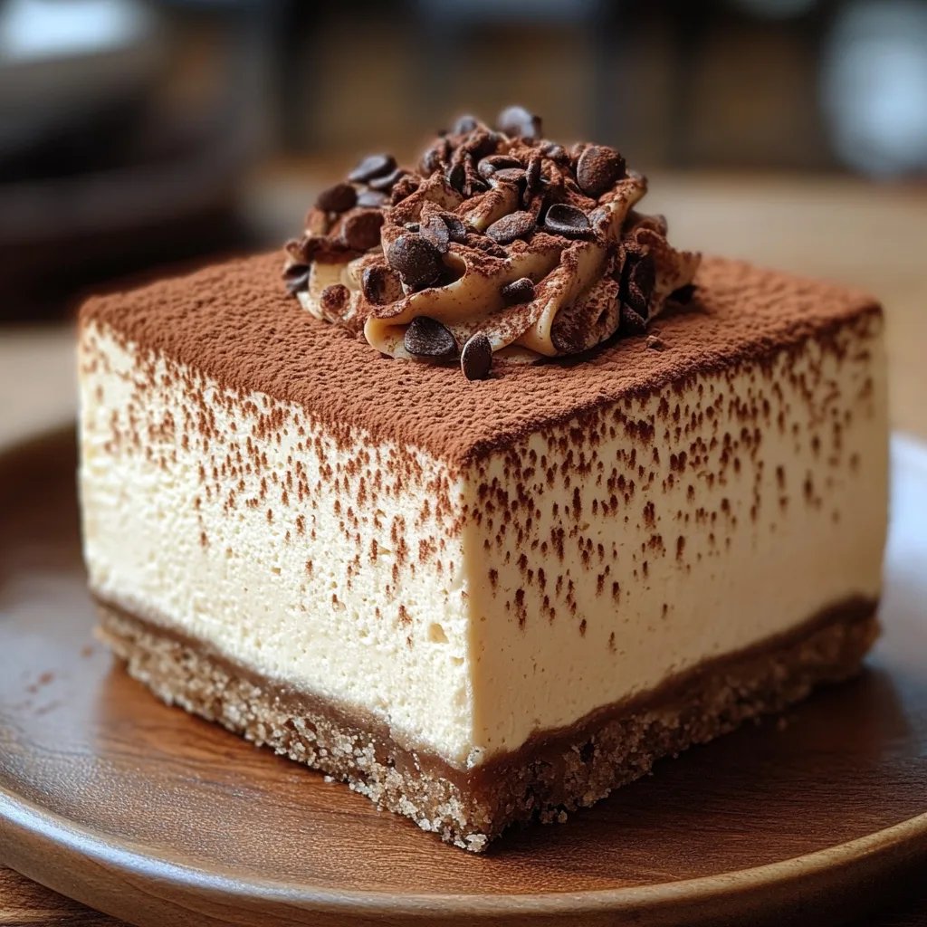 Tiramisu-Baumwoll-Käsekuchen: Ein Unglaubliches Ultimatives Rezept für 6 Personen