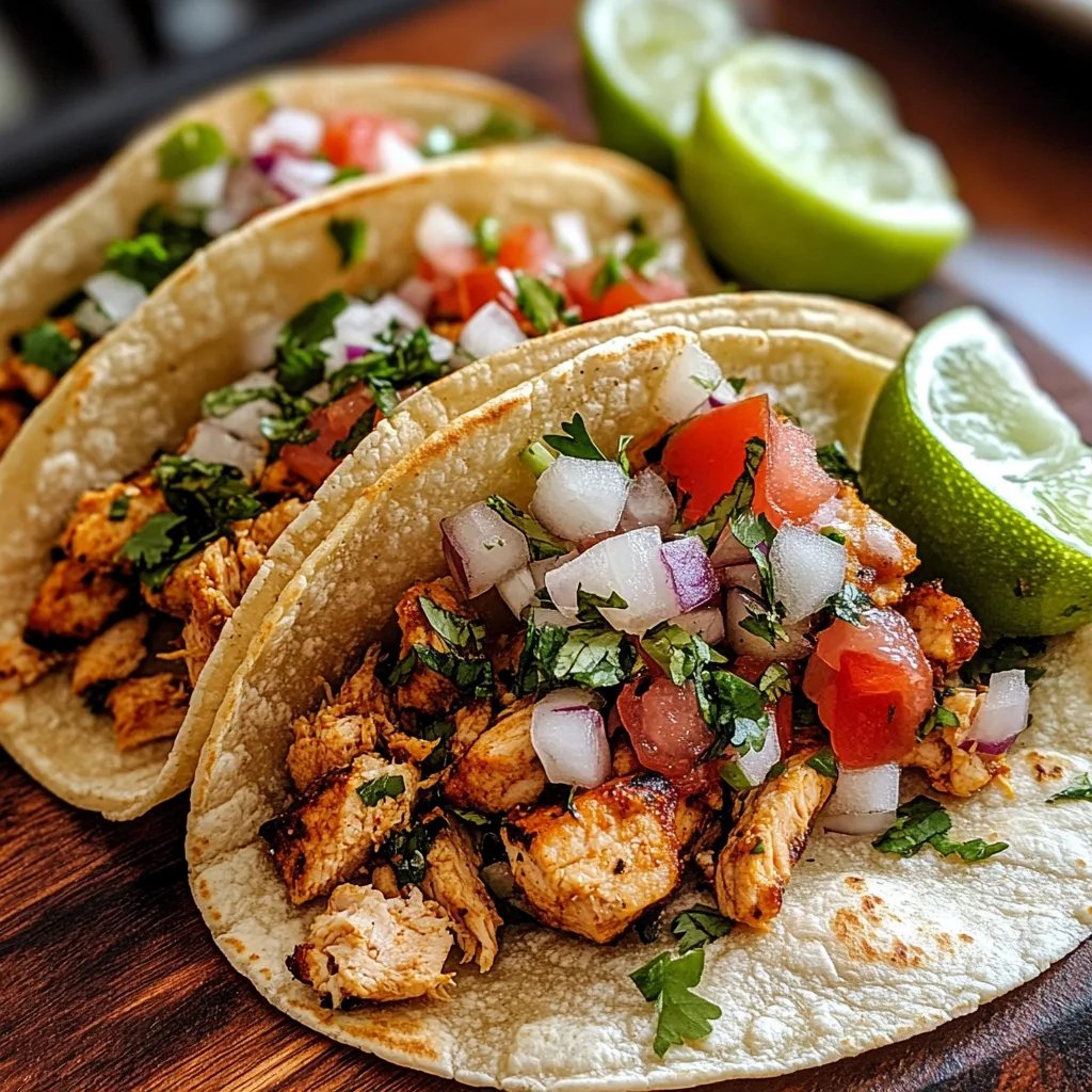 Chicken Street Tacos: Ein Unglaublich Ultimatives Rezept für 5 Sterne