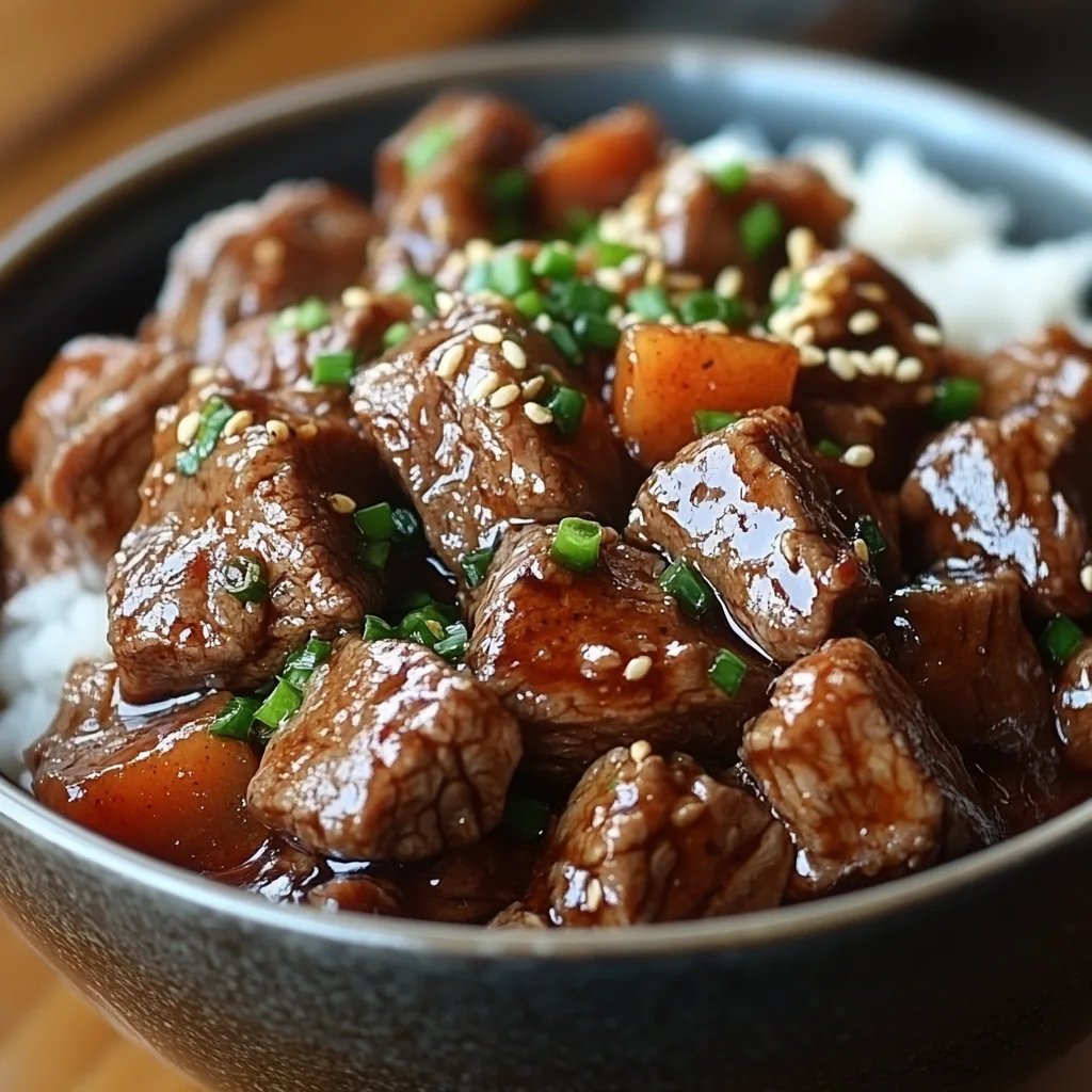 Koreanisches scharfes Rindfleisch: Ein Unglaubliches Ultimatives Rezept für 4 Portionen