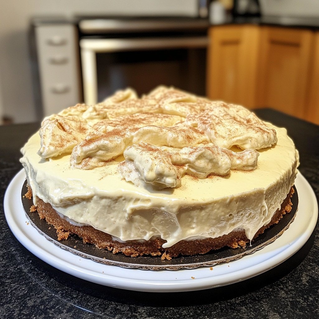 Zimtstern-Cheesecake – Weihnachts-Baking-Dessert