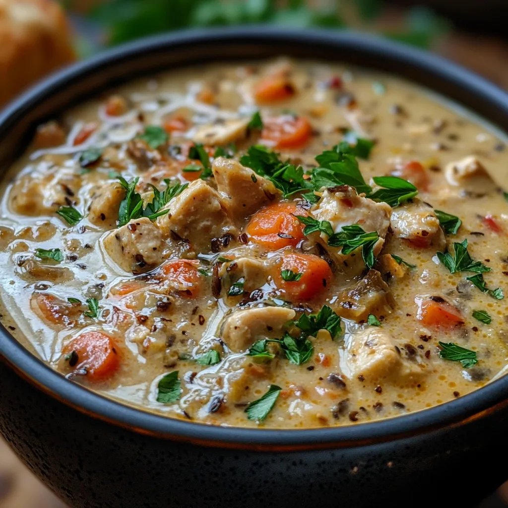 Gesunde Hühnersuppe mit Wildreis: Ein Unglaublich Essenzielles Rezept für 4