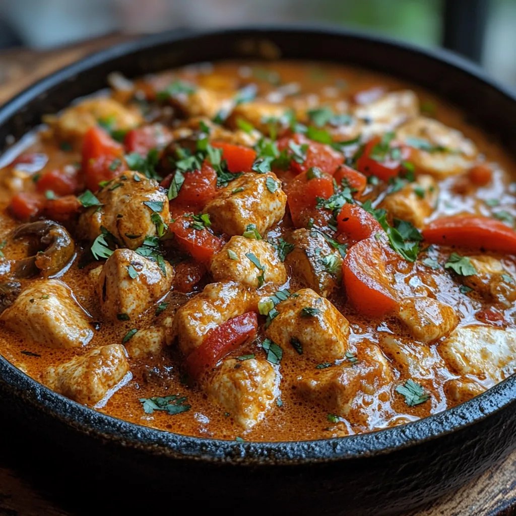 Einfaches würziges Sommer-Kokosnuss-Hähnchen-Curry: Ein Unglaubliches Ultimatives Rezept für 4 Personen