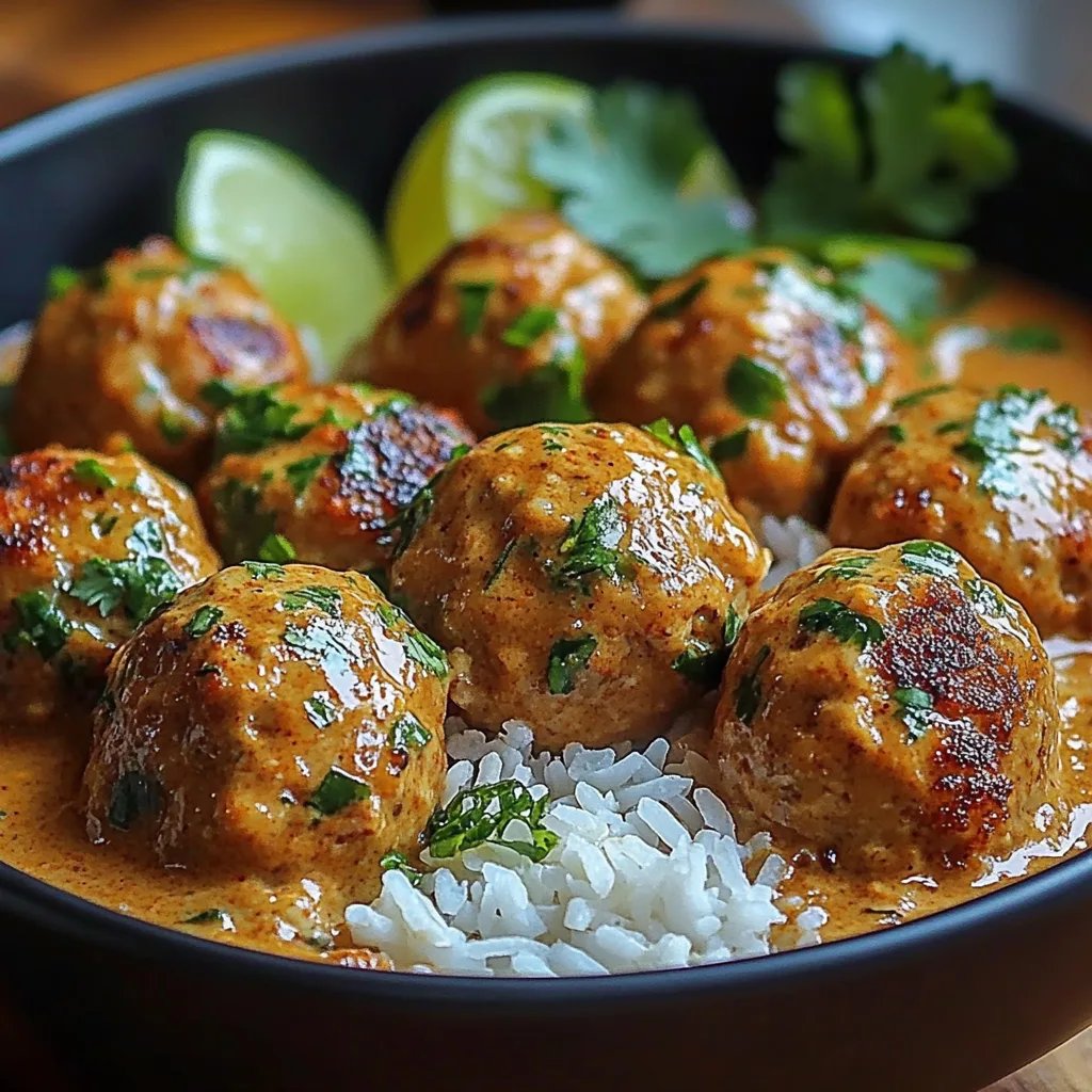 Cremige Kokos-Curry-Fleischbällchen: Ein Unglaubliches Ultimatives Rezept