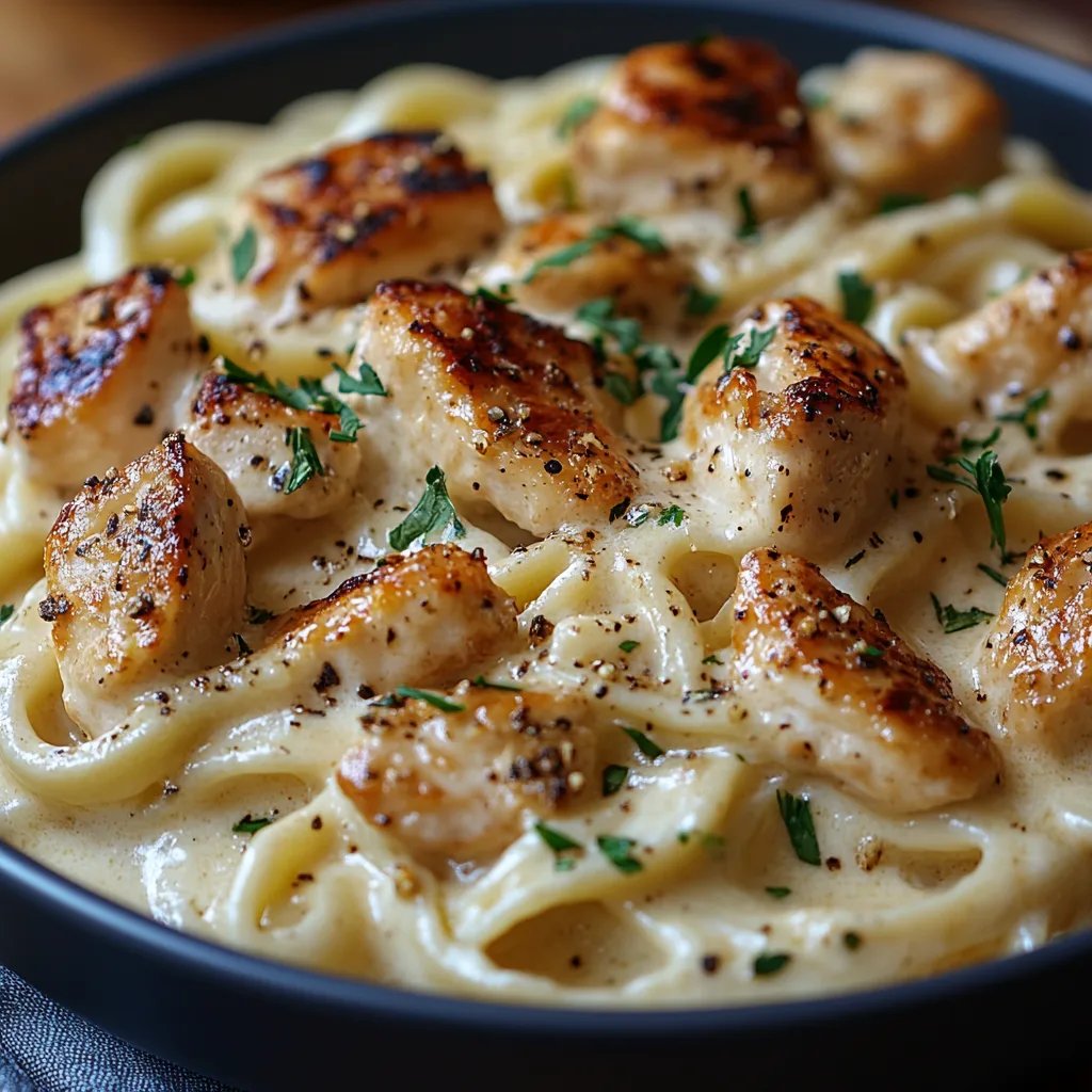 Cremiges milchfreies Hähnchen-Alfredo: Ein Unglaubliches Ultimatives Rezept
