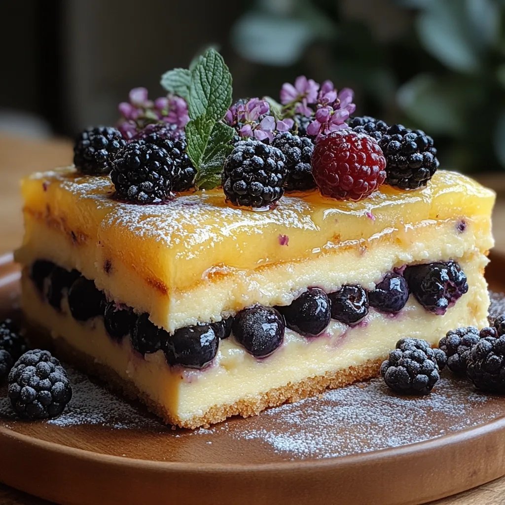 Zitronen-Brombeer-Kuchen: Ein Unglaubliches Ultimatives Rezept für Genießer